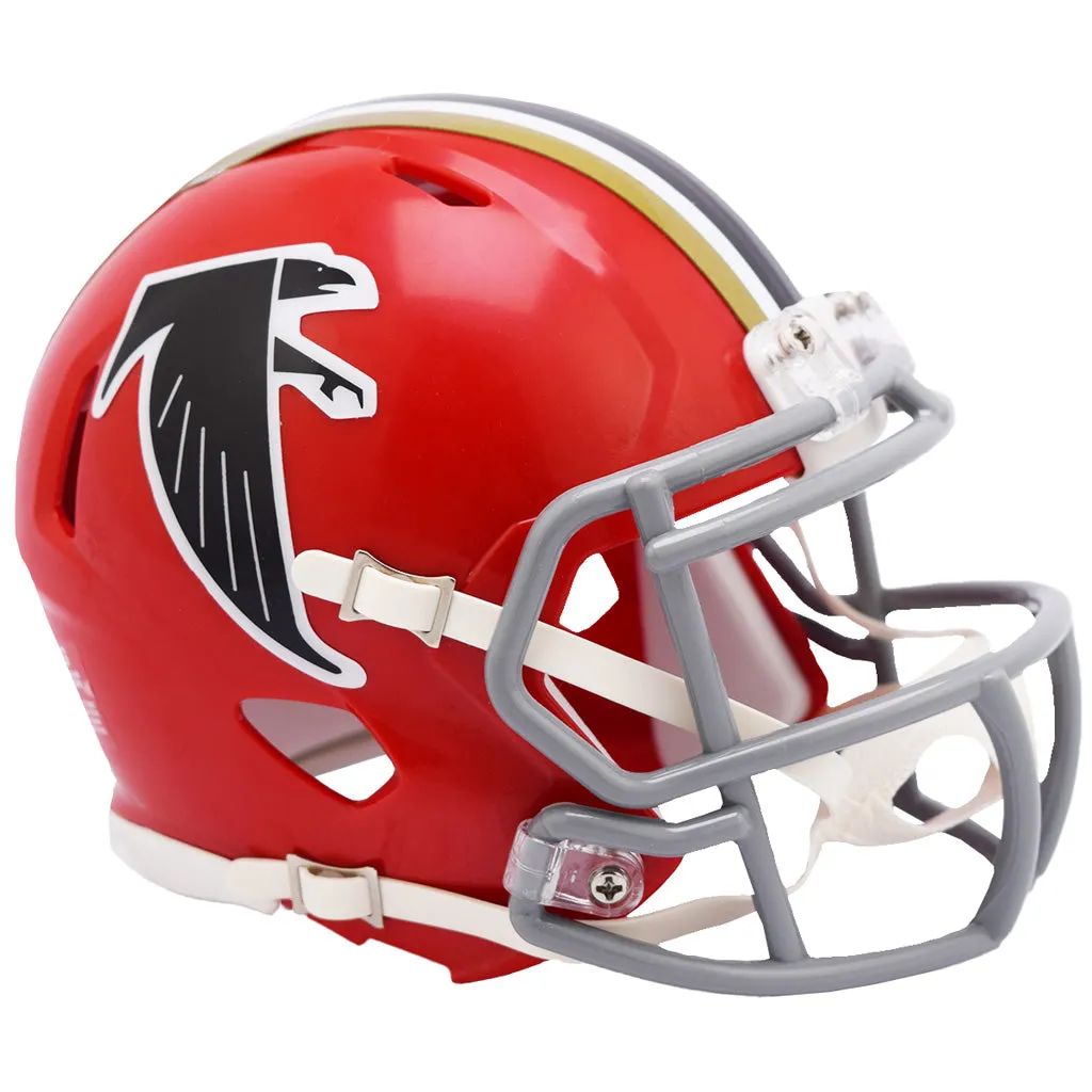 NFL Atlanta Falcons Riddell '66 Throwback Mini Speed Helmet