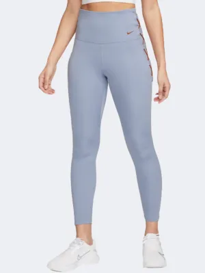 Nike One Df Hr 7/8 Women Training 3/4 Tight Blue