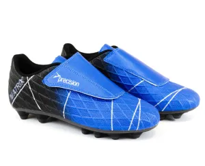 Precision Junior Matrix Football Boot Blue/Black/Silver