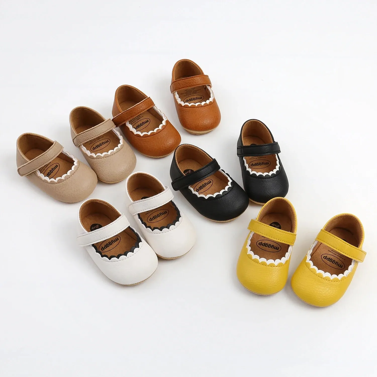 Princess Baby Shoes - Yellow