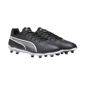 Puma Mens King Pro FG/AG Football Boots Black/White