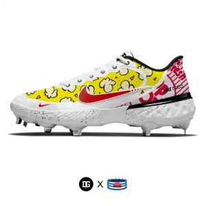 "Popcorn" Nike Alpha Huarache Elite 3 Low Cleats