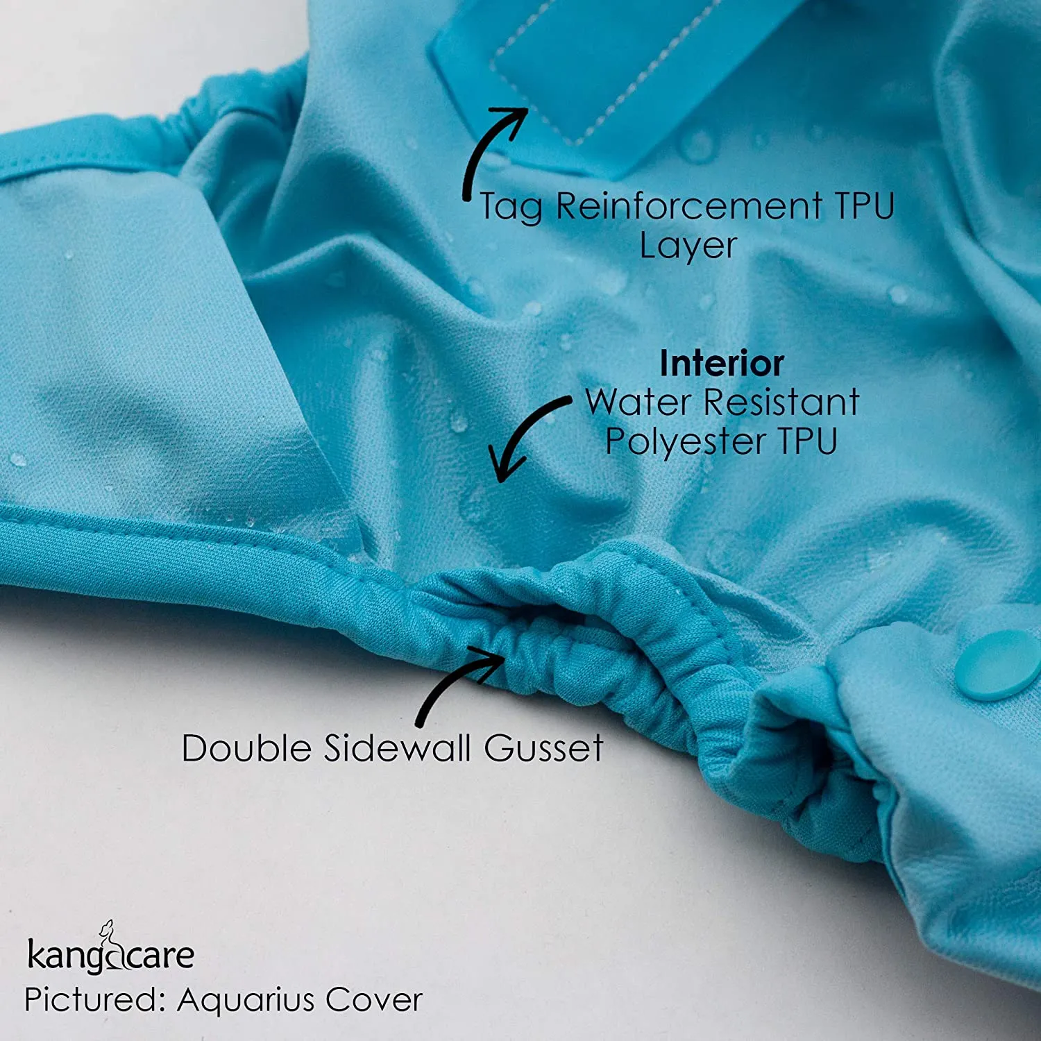 Retro Super - Newborn Flats Cloth Diaper Bundle