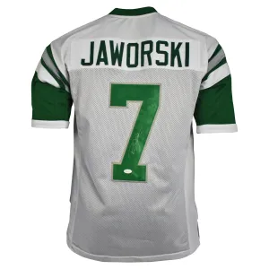 Ron Jaworski Signed Philadelphia Eagles White Jersey (JSA)