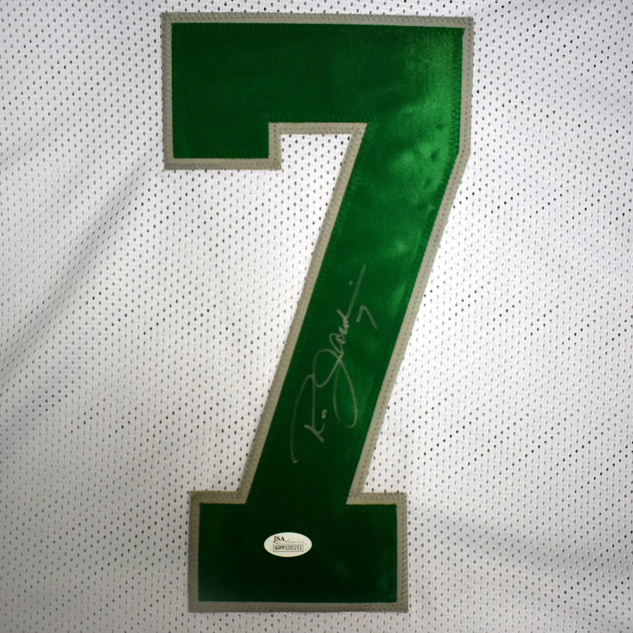 Ron Jaworski Signed Philadelphia Eagles White Jersey (JSA)