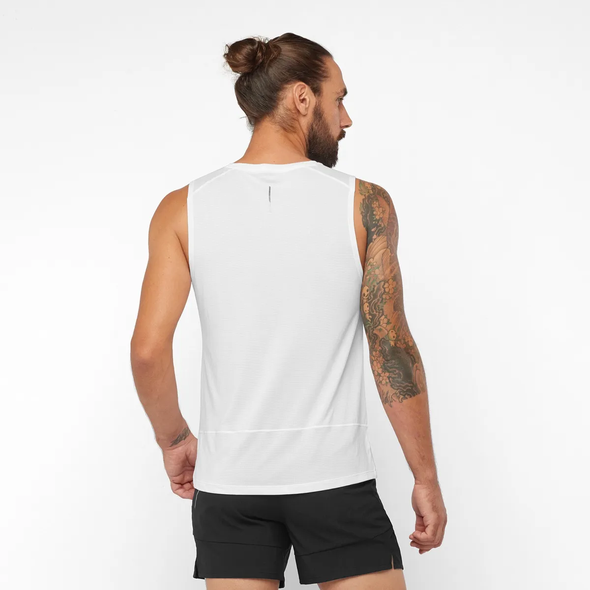 Salomon Men&#x27;s Cross Run Tank Top White | Buy Salomon Men&#x27;s Cross Run Tank Top White here | Outnorth