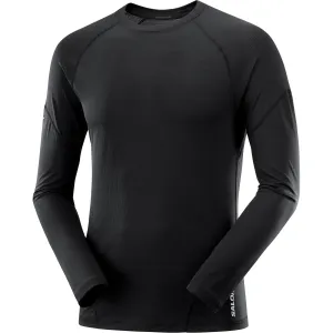 Salomon Men&#x27;s Cross Run Top Deep Black | Buy Salomon Men&#x27;s Cross Run Top Deep Black here | Outnorth