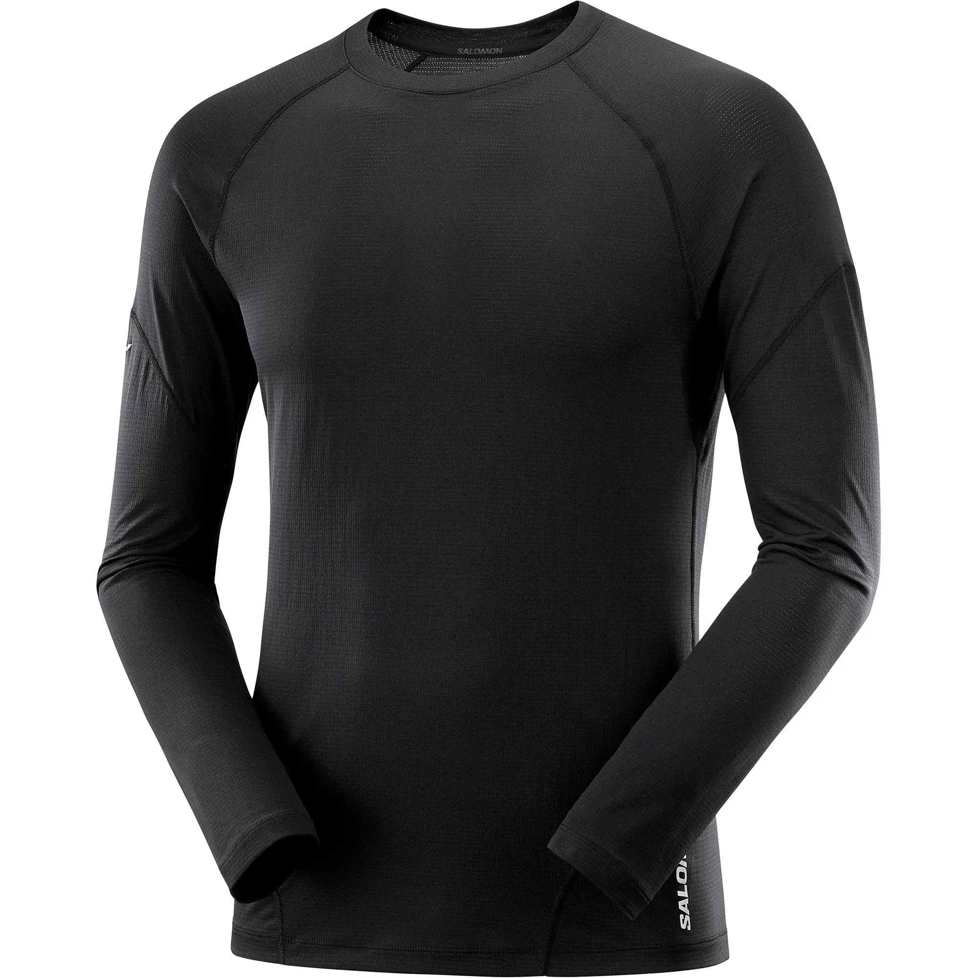 Salomon Men&#x27;s Cross Run Top Deep Black | Buy Salomon Men&#x27;s Cross Run Top Deep Black here | Outnorth