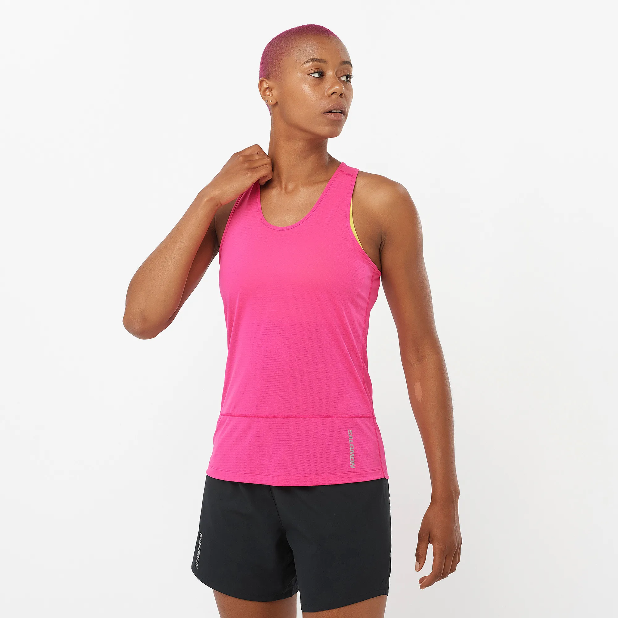 Salomon Women&#x27;s Cross Run Tank Top Beetroot Purple | Buy Salomon Women&#x27;s Cross Run Tank Top Beetroot Purple here | Outnorth