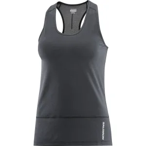 Salomon Women&#x27;s Cross Run Tank Top Deep Black | Buy Salomon Women&#x27;s Cross Run Tank Top Deep Black here | Outnorth