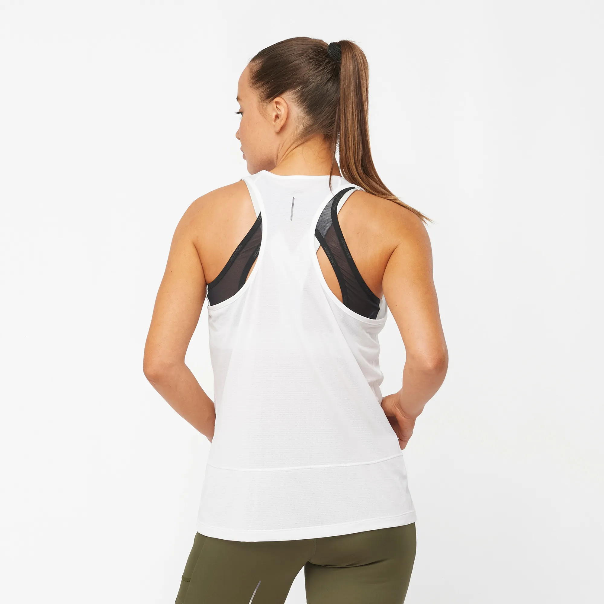 Salomon Women&#x27;s Cross Run Tank Top White | Buy Salomon Women&#x27;s Cross Run Tank Top White here | Outnorth