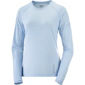 Salomon Women&#x27;s Cross Run Top Chambray Blue/Heather | Buy Salomon Women&#x27;s Cross Run Top Chambray Blue/Heather here | Outnorth