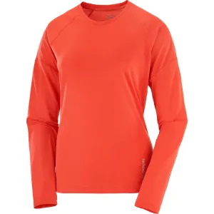 Salomon Women&#x27;s Cross Run Top Cherry Tomato | Buy Salomon Women&#x27;s Cross Run Top Cherry Tomato here | Outnorth