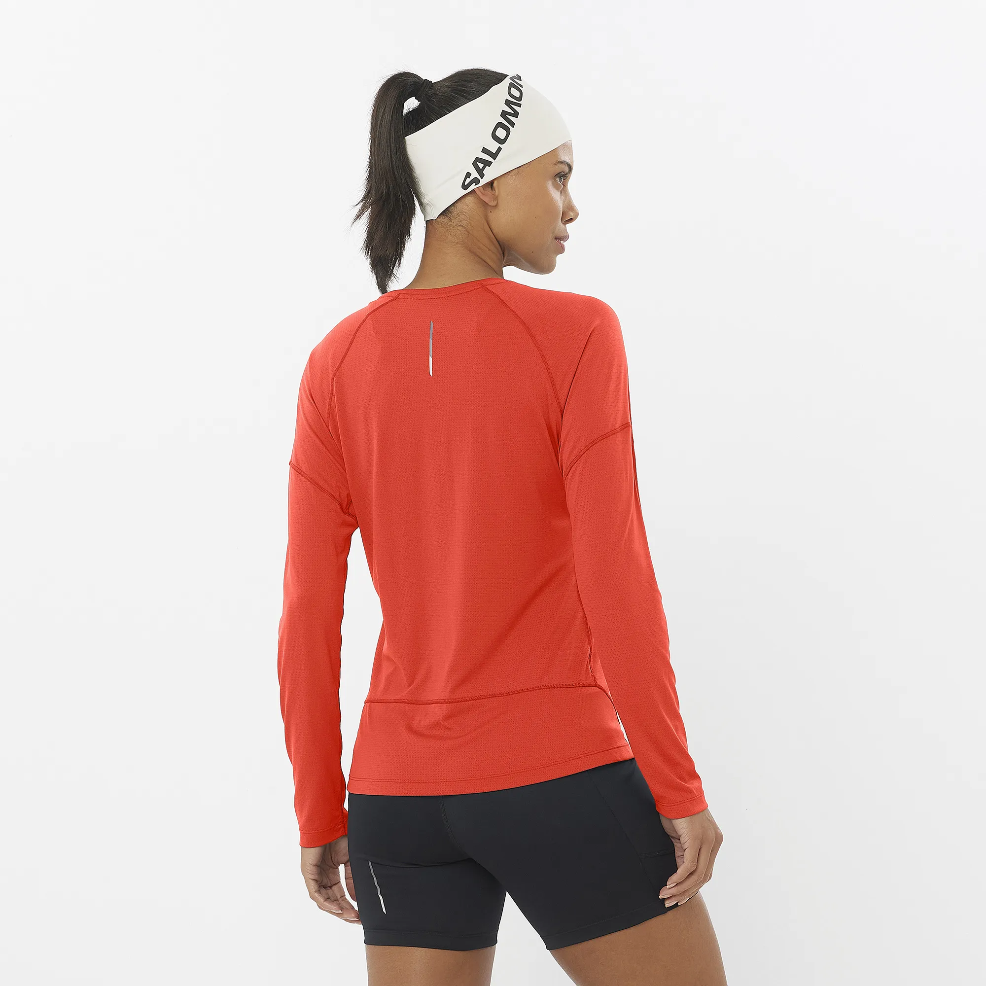 Salomon Women&#x27;s Cross Run Top Cherry Tomato | Buy Salomon Women&#x27;s Cross Run Top Cherry Tomato here | Outnorth
