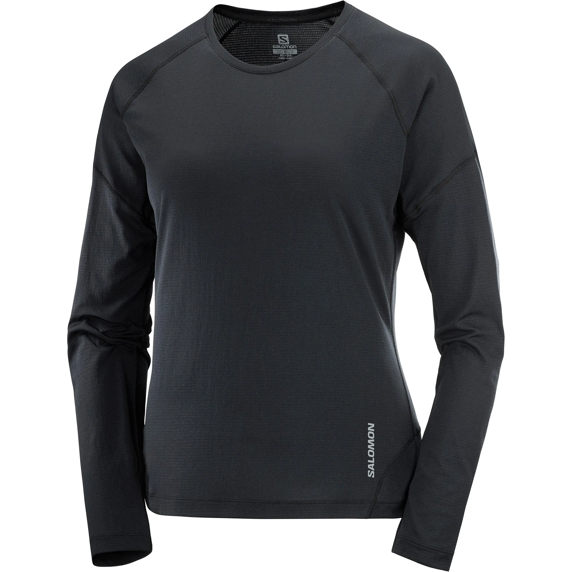 Salomon Women&#x27;s Cross Run Top Deep Black | Buy Salomon Women&#x27;s Cross Run Top Deep Black here | Outnorth