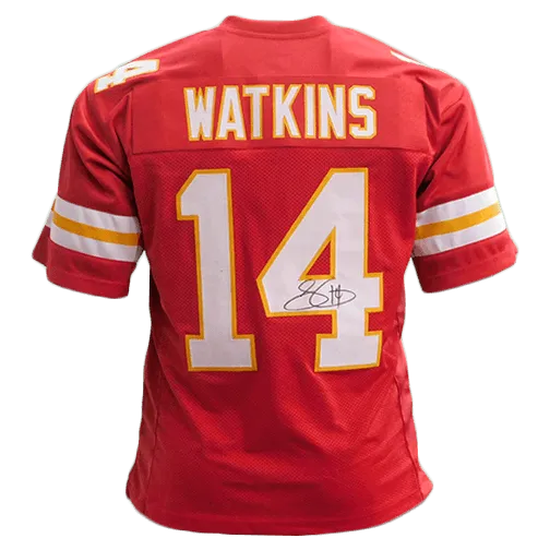 Sammy Watkins Autographed Pro Style Red Football Jersey (Beckett)
