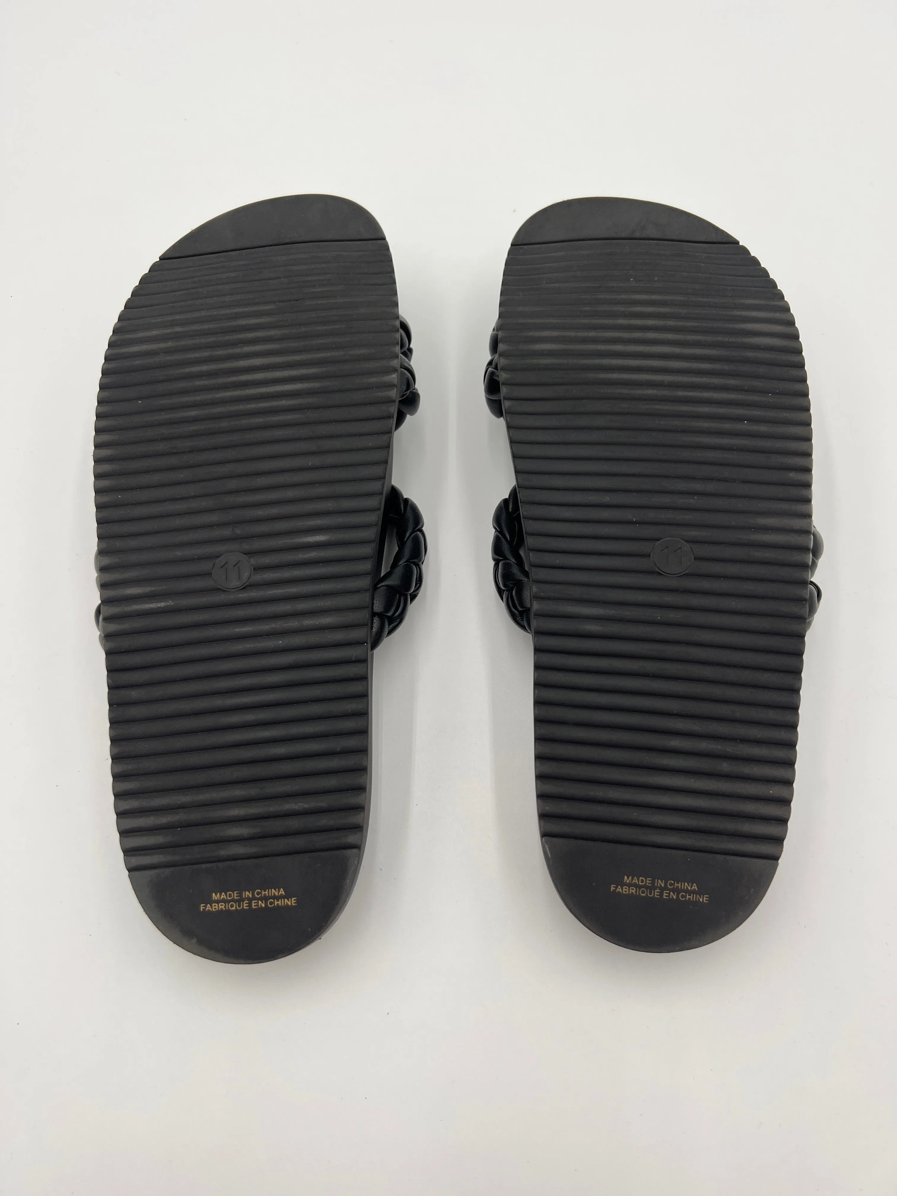 Sandals Flats By Bp In Black, Size: 11