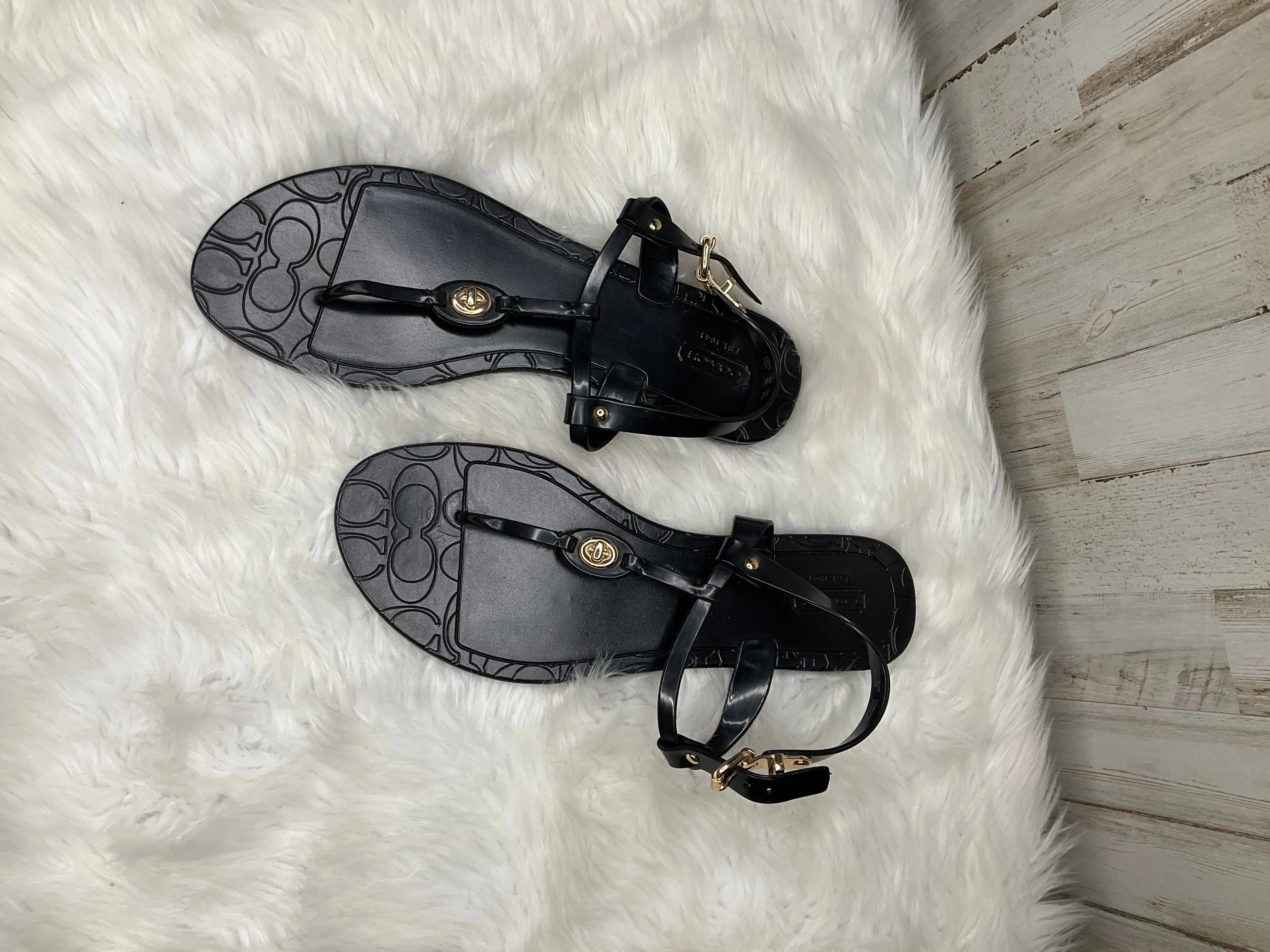 Sandals Flats By Coach  Size: 8.5