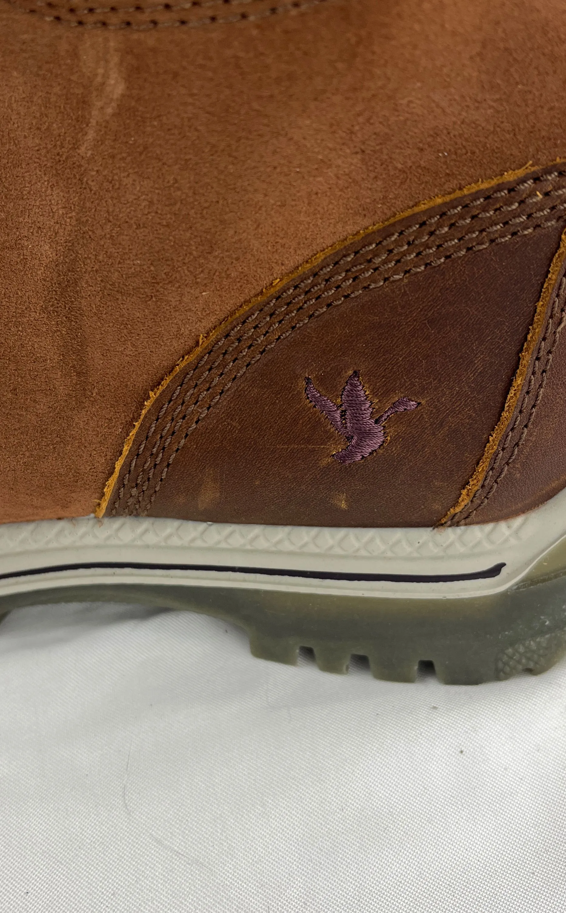 Santana Women's tan Canada Misa Faux Fur Lined Waterproof Hiking Boots Size 9