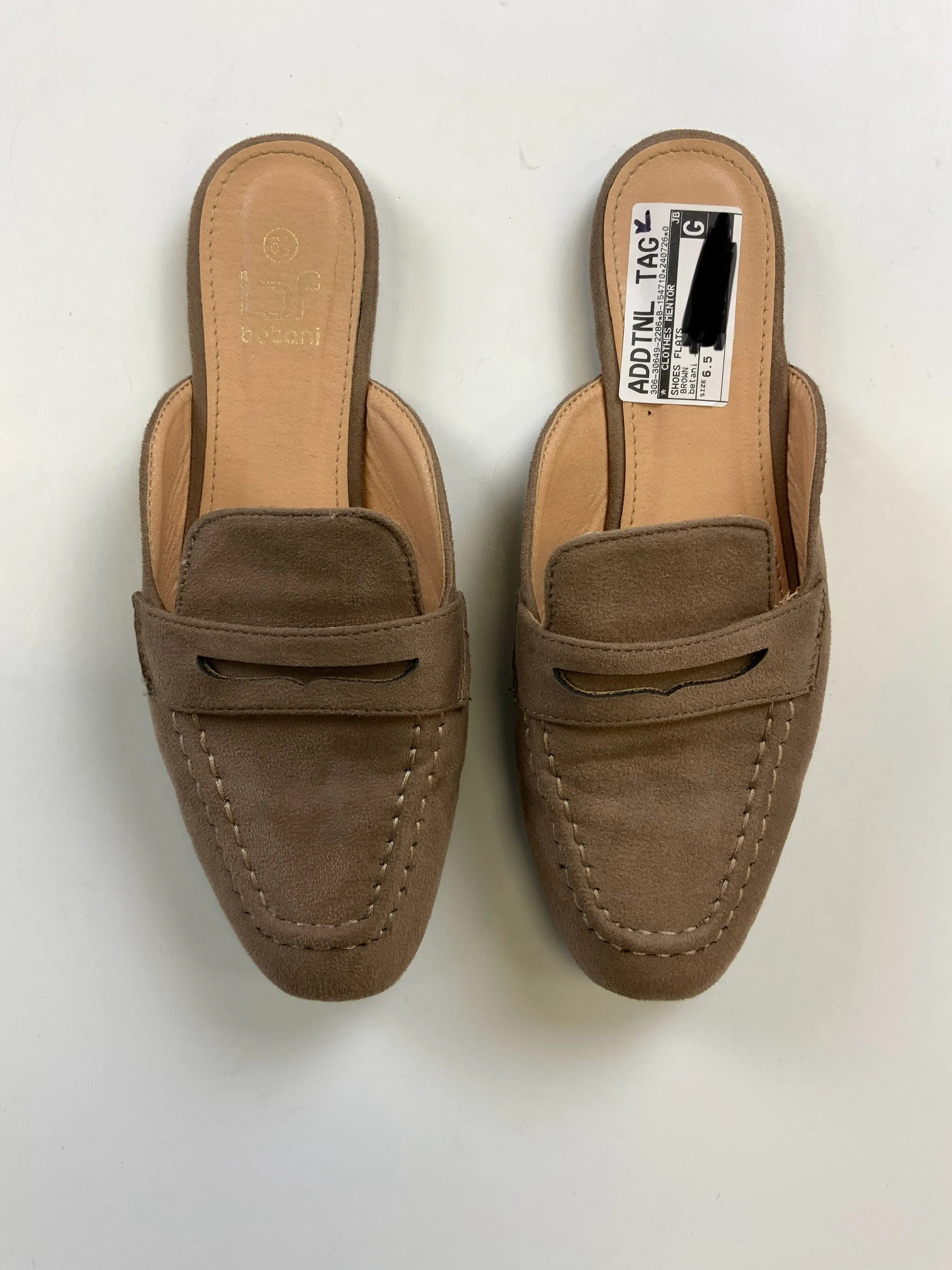 Shoes Flats By Clothes Mentor In Brown, Size: 6.5