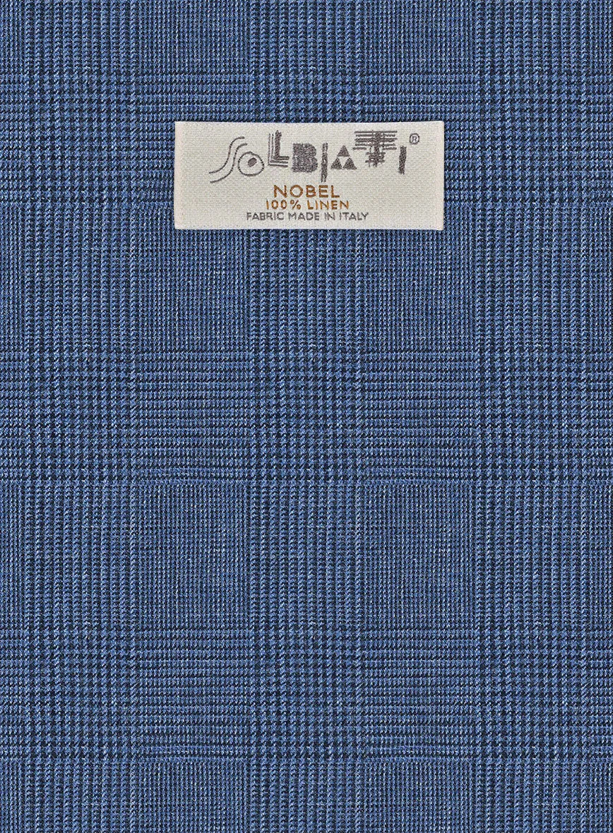 Solbiati Blue Prince Linen Pants