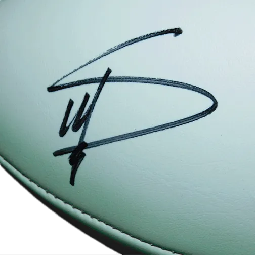 Stefon Diggs Vikings Autographed Logo Football (JSA)