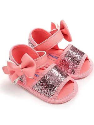 Summer Soft Sole Sequin Anti-Slip Sandal for Baby Girls