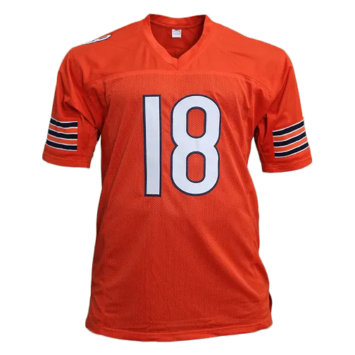 Taylor Gabriel Pro Style Autographed Football Jersey Orange (Beckett)