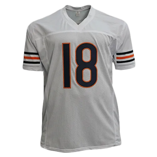 Taylor Gabriel Pro Style Autographed Football Jersey White (Beckett)
