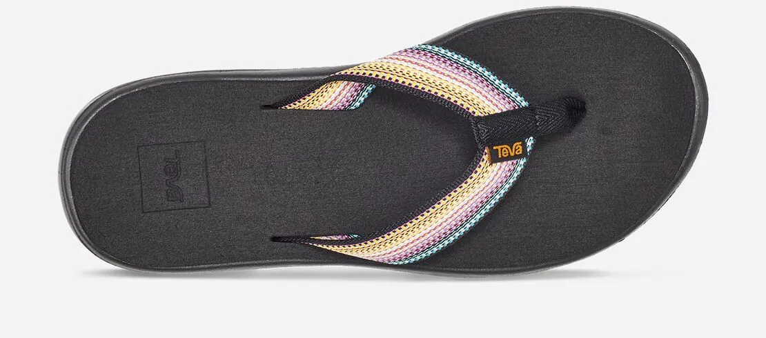 Teva Women's Voya Flip Flop Sandal - Black Multi