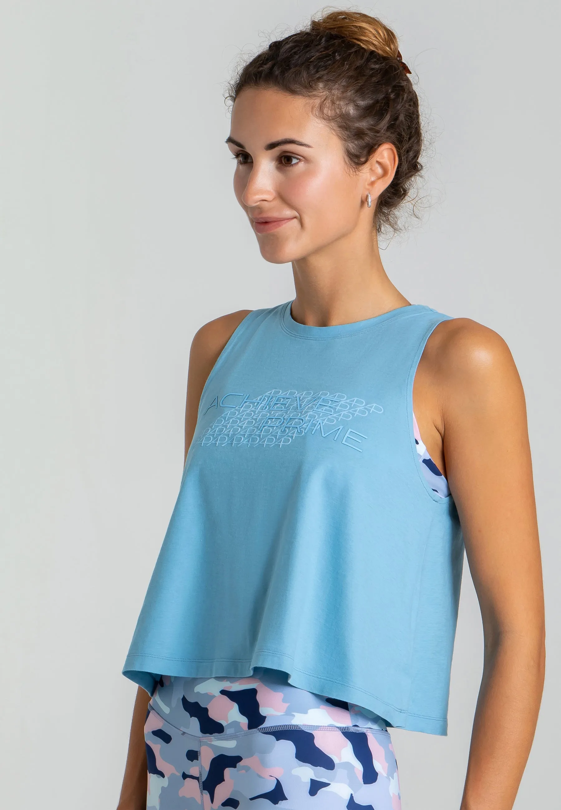 Time T-Shirt - Dusty Baby Blue