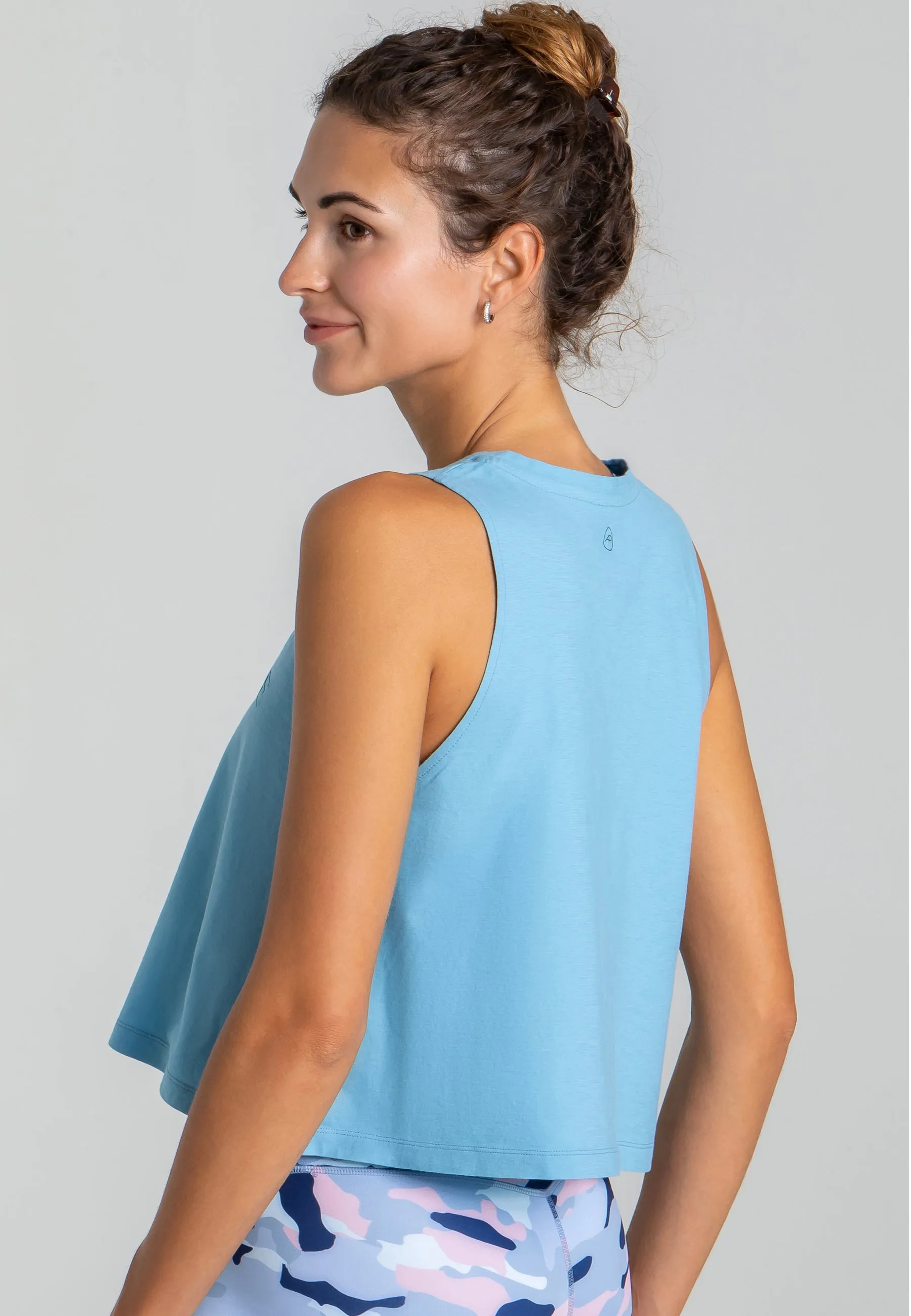 Time T-Shirt - Dusty Baby Blue