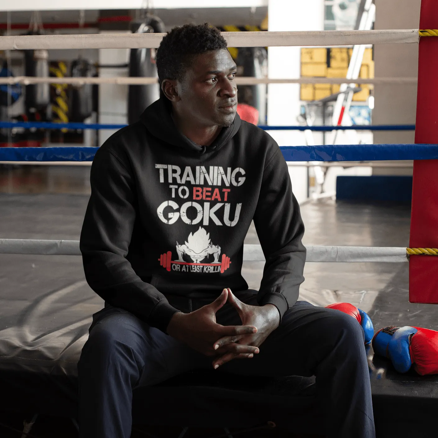 Training Hoodie Midweight Ultra Soft Blended Cotton Krillin It Unisex Pullover
