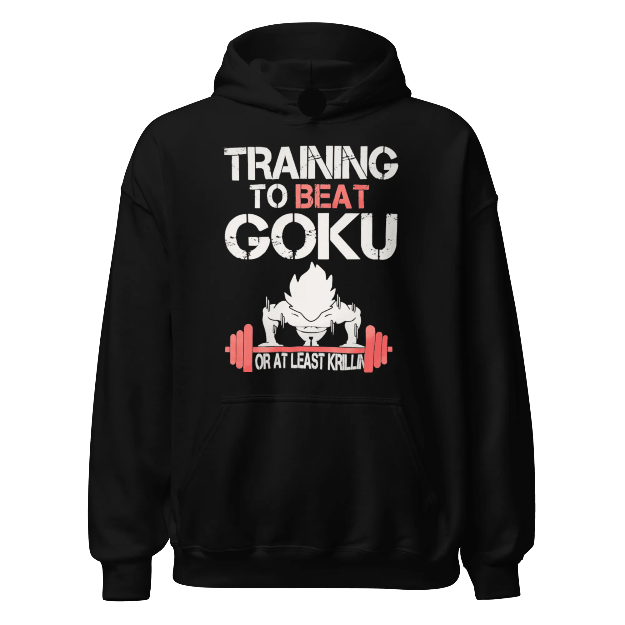 Training Hoodie Midweight Ultra Soft Blended Cotton Krillin It Unisex Pullover